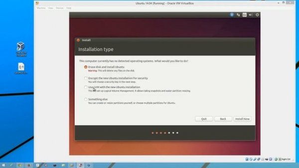 Install Ubuntu 14.04.1 LTS in Oracle VirtualBox