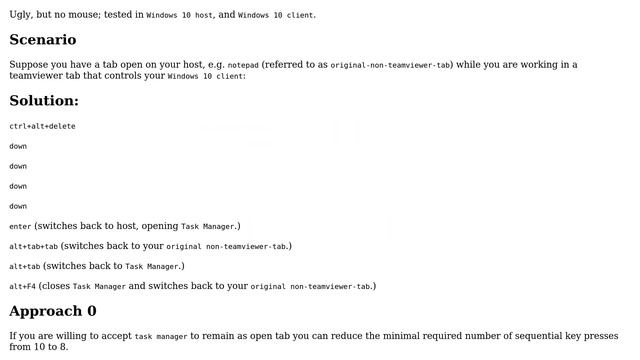 Alt-tab back to the host while using TeamViewer? (4 Solutions!!) смотреть онлайн