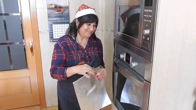 Tarta de Santiago sin azúcar I apto para diabéticos y celíacos con decoración de Navidad смотреть онлайн