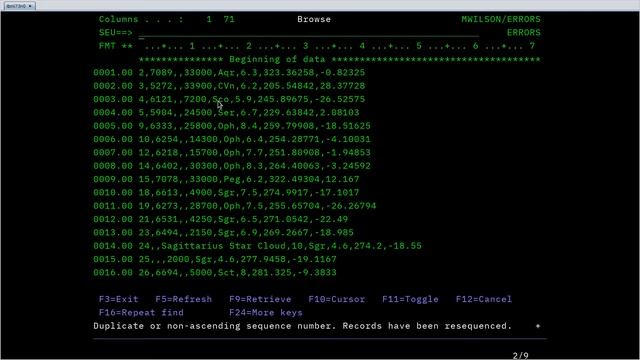 [004] IBM i (AS/400): Import CSV file into physical file смотреть онлайн