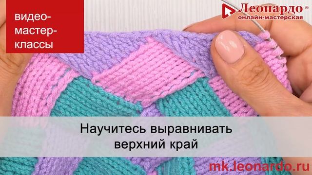 Энтрелак спицами. Вяжем чехол для планшета смотреть онлайн