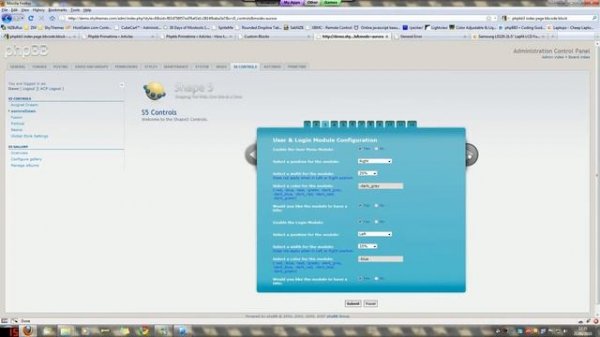 Shape5 Controls for phpBB3 Beta Stage1