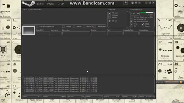 Steam parser! смотреть онлайн