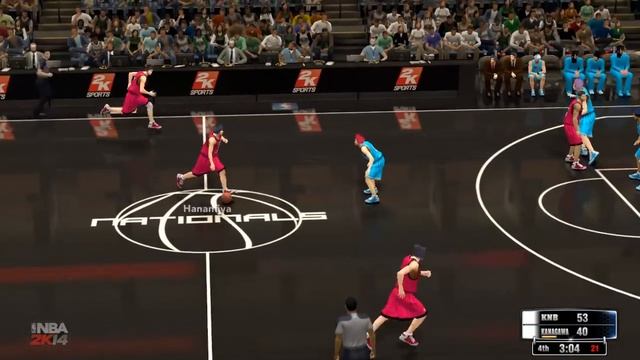 Generation of Miracles vs Uncrowned Kings 4 - Kuroko no Basket NBA 2K Gameplay смотреть онлайн