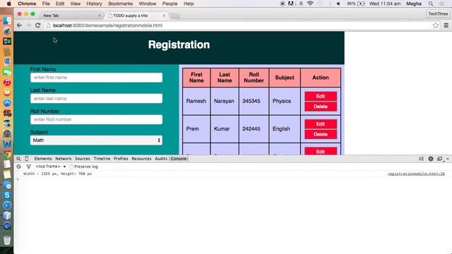 Change layout using jQuery смотреть онлайн