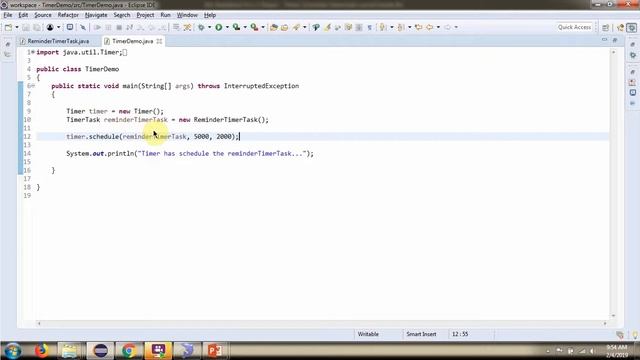 How to Cancel the timer task inside the run() method of TimerTask? | Timer and TimerTask смотреть онлайн
