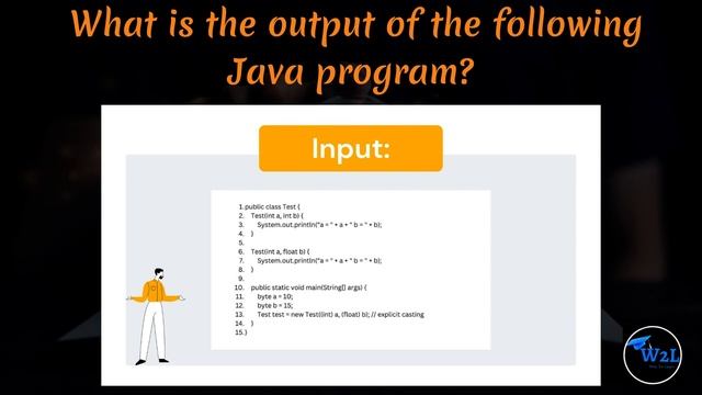 What is the output of the following Java program? | Core java | Lecture 11 смотреть онлайн