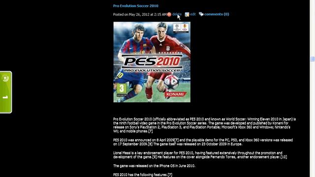 Pro Evolution Soccer 2010 Download Free смотреть онлайн