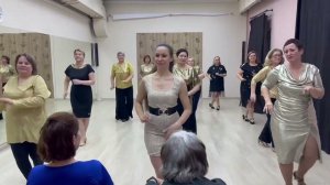 Репетиция концерта, школа "Танцуем вместе", танец бачата.