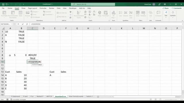 IFError in Excel | ISError in Excel | IFError Excel | IFError Vlookup Excel смотреть онлайн