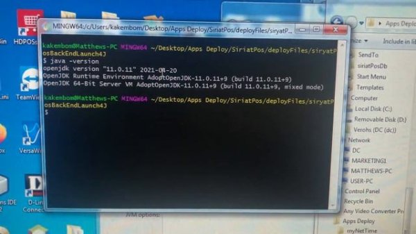 Just Fixed Launch4j this application requires a java runtime environment