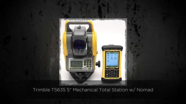 Trimble TS635 5" Mechanical Total Station w/ Nomad Field Con смотреть онлайн
