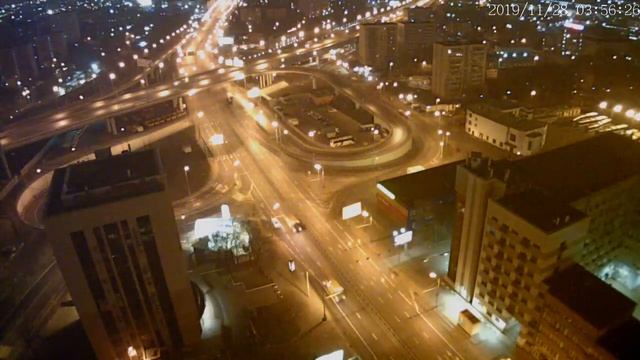 Москва - Нижегородская улица - веб камера 28.11.2019, 00:57