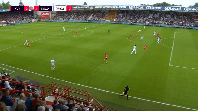KV Kortrijk - RSC Anderlecht: Dreyer 2-2 | 2023-2024 смотреть онлайн