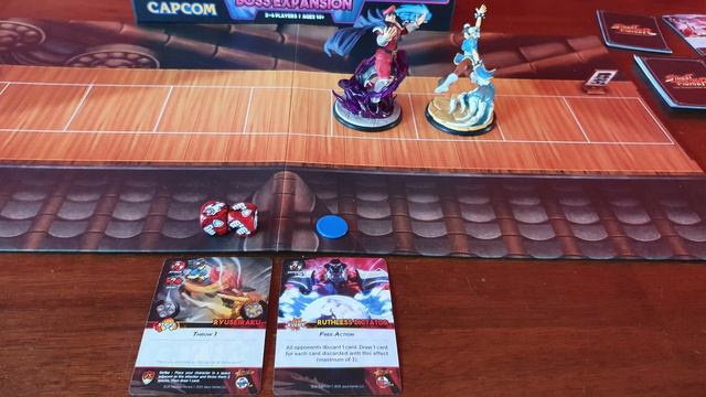 Street Fighter the Miniatures Game - Chun-Li vs AI M.Bison смотреть онлайн