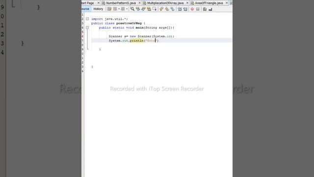 Write a Java program to get a number from the user and print whether it is positive or negative. смотреть онлайн