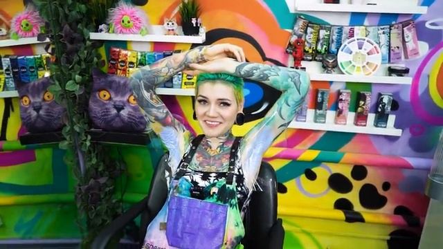 Покрасила подмышки в яркий цвет смотреть онлайн