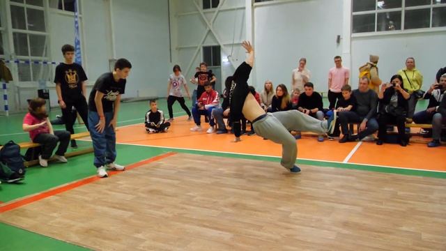 bboy Polo D vs Sheep top8 - брейкданс чемпионат г.Королев смотреть онлайн