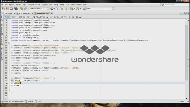 Java Netbeans : create a simple report in PDF using itext part 2 | Pdf Table смотреть онлайн