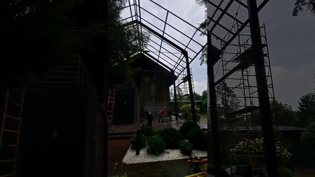навес, прозрачная кровля, монолитный поликарбонат смотреть онлайн