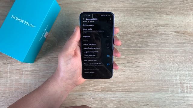 Honor 20 Lite Accessibility Settings смотреть онлайн