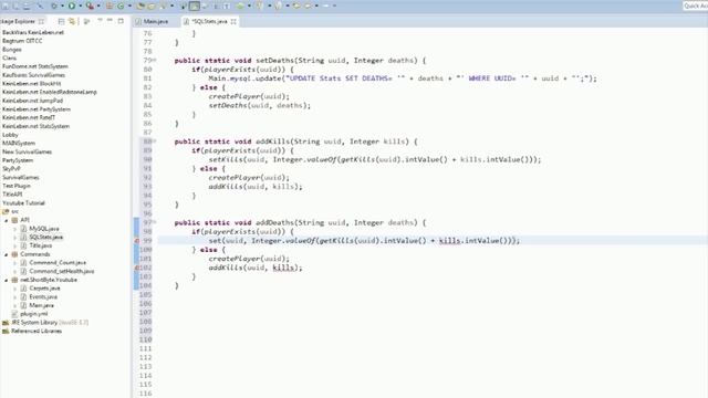 Bukkit/Spigot Programmieren ✦ Stats System mit MySQL [ShortByte] смотреть онлайн