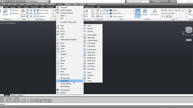 The OFFSET FACE Command - AutoCAD смотреть онлайн