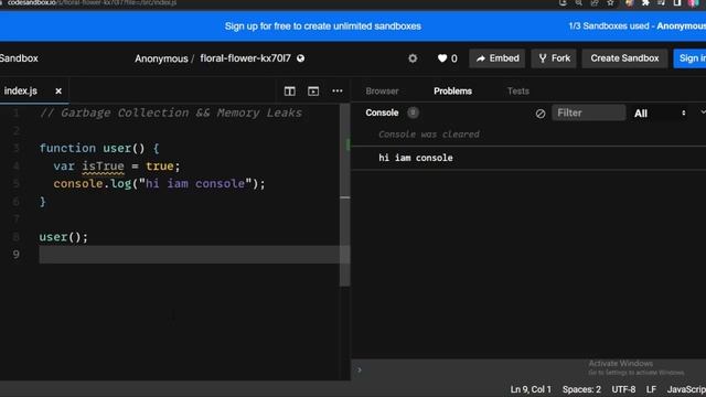 Garbage Collection and Memory Leaks javascirpt Arabic | 03 | شرح بالعربي смотреть онлайн