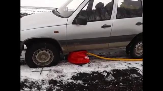 Надувной домкрат испытания смотреть онлайн