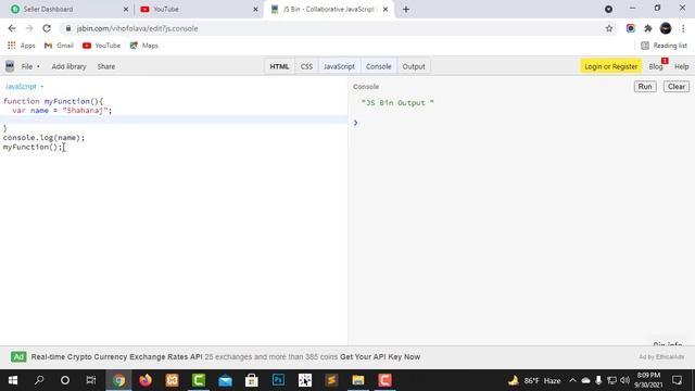 Global scope vs local scope in javascript | ES6 | Javascript Bangla Tutorials смотреть онлайн