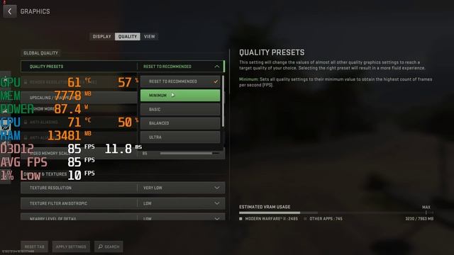 COD : Warzone 2.0 - Ryzen 5 5500 + RTX 4060 Ti - 1440p Max & Lowest Settings - Benchmark Fps Test смотреть онлайн