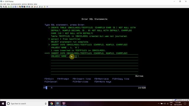 Create SQL Table in IBM DB2 AS400|SQL Tips смотреть онлайн