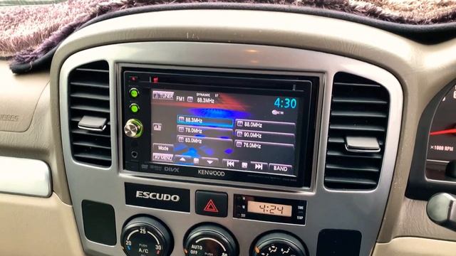 Обзор Suzuki Escudo 2004 года кузов TL52W смотреть онлайн