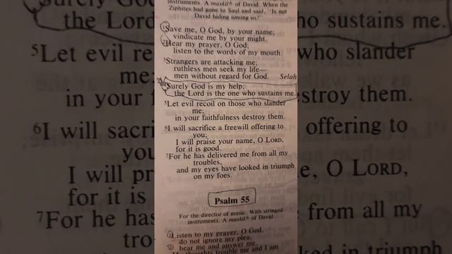 Psalms 52,53,54,55 смотреть онлайн