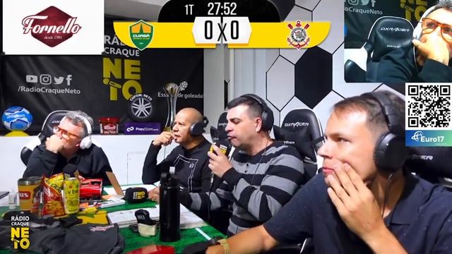 Cuiabá x Corinthians | AO VIVO | Campeonato Brasileiro 2023 | Rádio Craque Neto смотреть онлайн