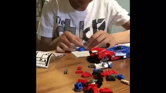 Lego Ford GT 2017 Speed Build смотреть онлайн
