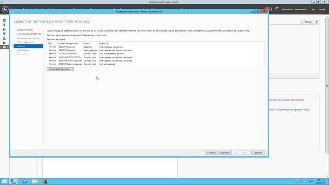 Curso de Windows Server 2012 R2 - Implementar Servidor de archivos paso a paso смотреть онлайн