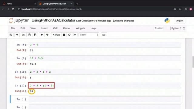 Using Python as a Calculator смотреть онлайн