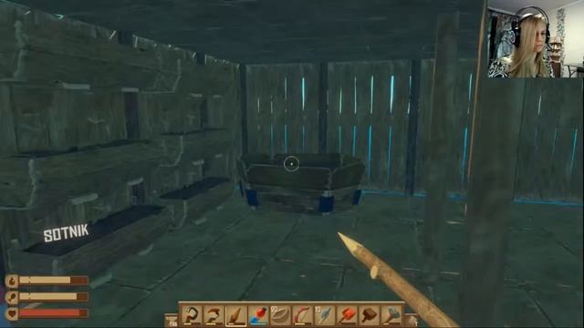 RAFT.Прогулки по большому острову)Нашли корабль с крысами ? смотреть онлайн