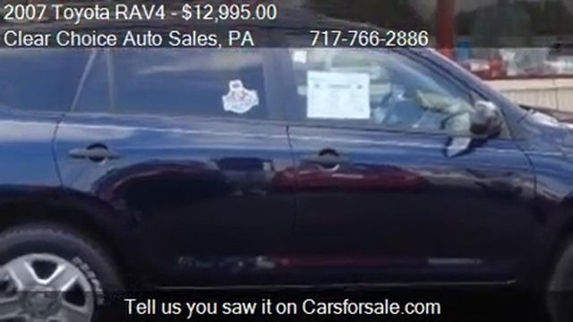 2007 Toyota RAV4 Base I4 4WD for sale in Mechanicsburg, PA 1 смотреть онлайн