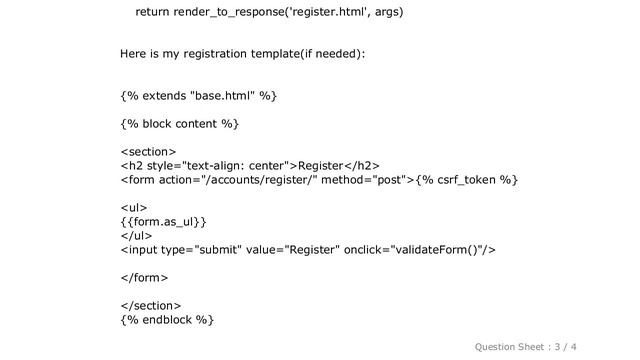 Django : Django: How to check if username already exists? смотреть онлайн