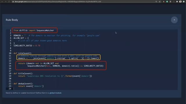 Python Libraries Available in the Panther Rules Engine смотреть онлайн