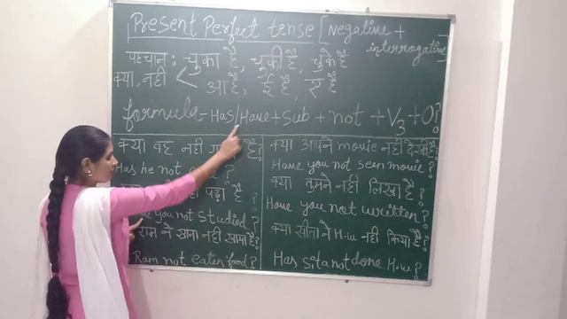 Present perfect tense (negative interrogative) смотреть онлайн