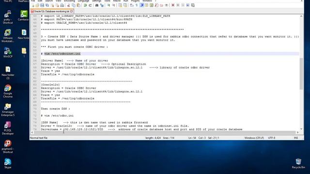 Oracle12c Database Monitoring with Zabbix ODBC смотреть онлайн