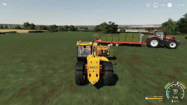 Soil preparation with Power Harrow, Collecting & selling grass bales│Charwell│fs 19│Timelapse #06 смотреть онлайн