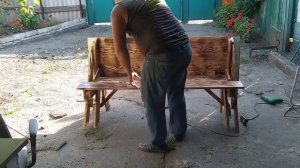 Лавочка трансформер своими руками. Могу повторить на заказ.