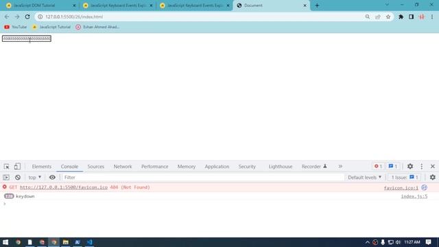 26. JavaScript DOM Keyboard Event Bangla Tutorial | DOM Tutorial смотреть онлайн