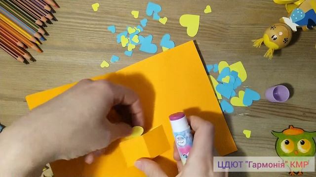 Патріотична листівка. Виготовлення листівки смотреть онлайн