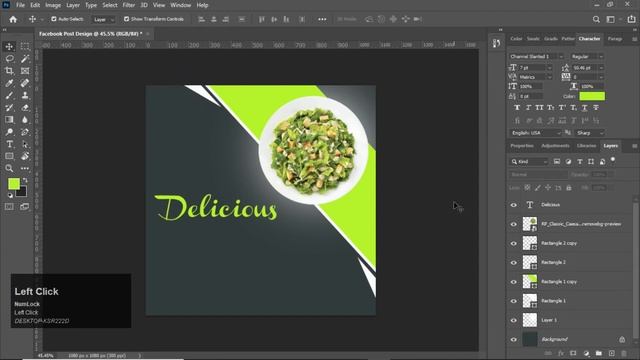 Facebook Post Design | Adobe Photoshop CC 2021 смотреть онлайн
