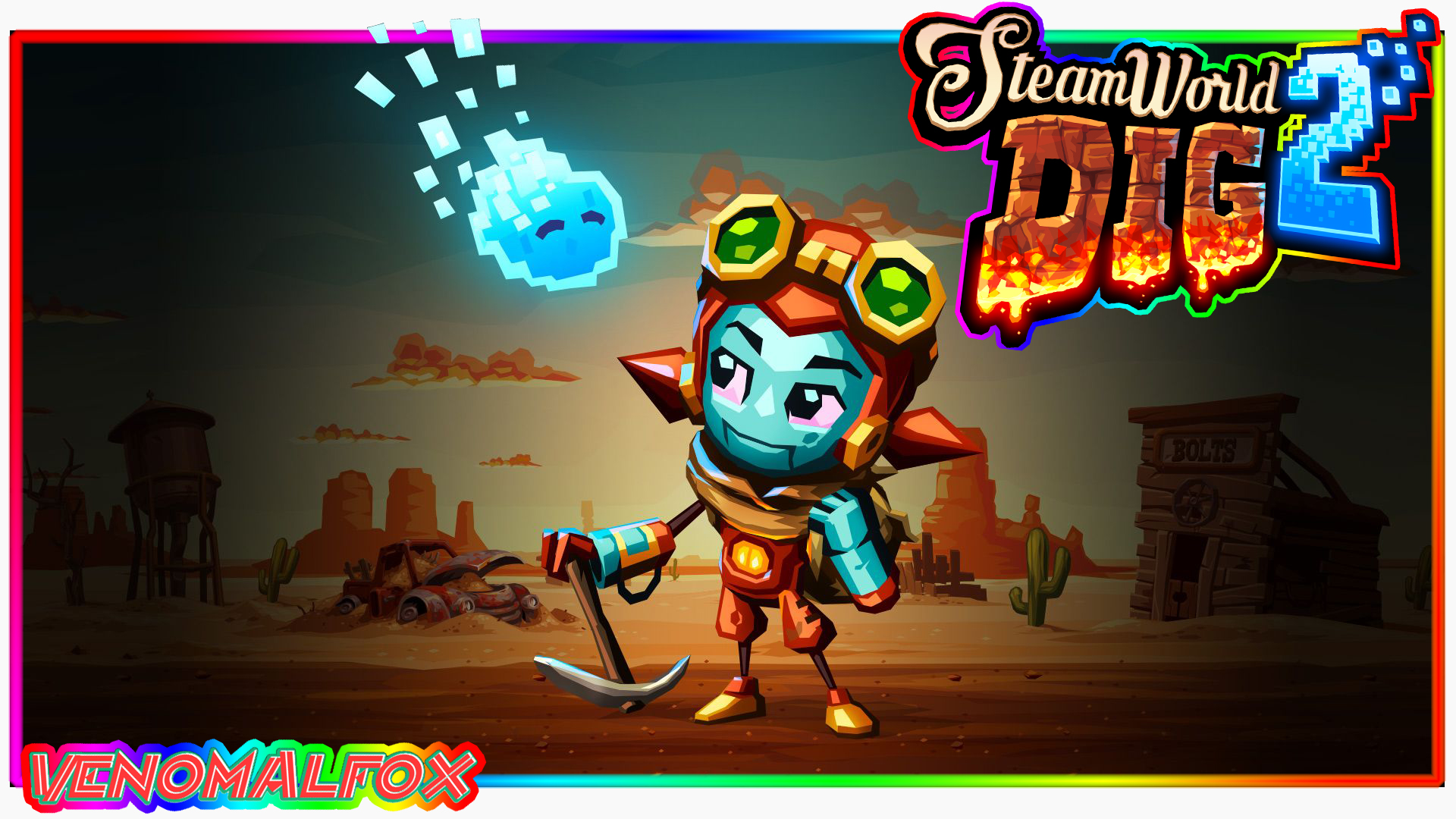 Играем в SteamWorld DIG 2 (1 стрим)